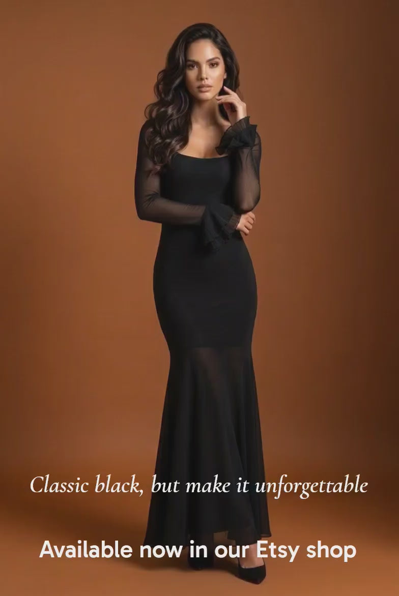 Bodycon Meerjungfrau-Abendkleid