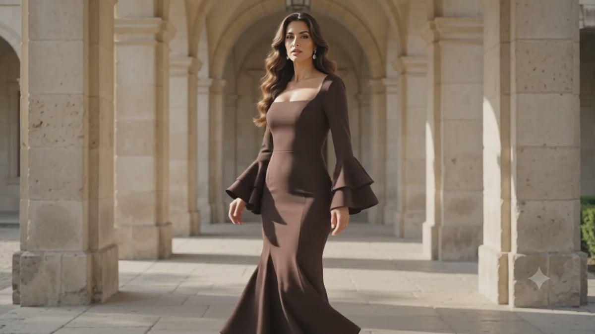 Bodycon Meerjungfrau-Abendkleid
